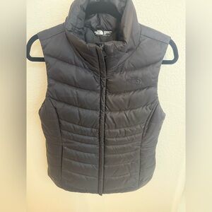 The North Face Charcoal Quilted Vest